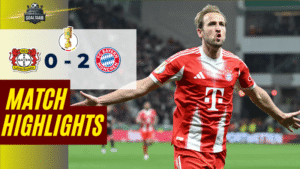 ไฮไลท์บอลวันนี้ เดเอฟเบ โพคาล เยอรมัน ไบเออร์ เลเวอร์คูเซ่น พบ บาเยิร์น มิวนิค 22/4/69