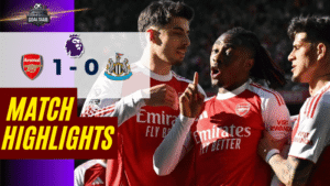 ไฮไลท์บอลวันนี้ พรีเมียร์ลีก อังกฤษ อาร์เซนอล พบ นิวคาสเซิ่ล 25/4/69