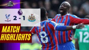 ไฮไลท์บอลวันนี้ พรีเมียร์ลีก อังกฤษ ถ่ายทอดสด คริสตัล พาเลซ พบ นิวคาสเซิ่ล 12/4/69