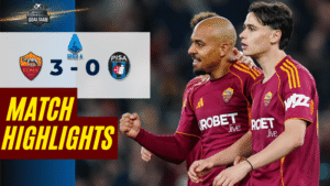 ไฮไลท์บอลวันนี้ กัลโช่ เซเรีย อา โรม่า พบ ปิซ่า 10/4/69