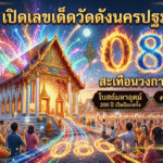 GOALSIAM เปิดเลขเด็ดวัดดังนครปฐม โบสถ์มหาอุตม์ 200 ปี เปิดปีละครั้ง คนแห่ขอพรลุ้นโชค ได้เลข 086 สะเทือนคอหวย