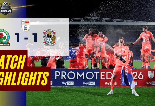 ไฮไลท์บอลวันนี้ แชมเปี้ยนชิพ อังกฤษ แบล็คเบิร์น โรเวอร์ส พบ โคเวนทรี ซิตี้ 17/4/69