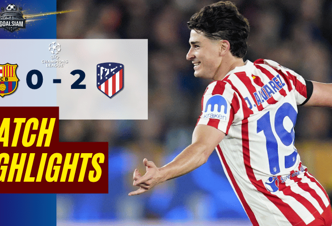 ไฮไลท์บอลวันนี้ ยูฟ่า แชมเปี้ยนส์ ลีก บาร์เซโลน่า พบ แอตเลติโก้ มาดริด 8/4/69