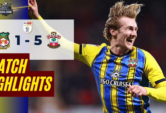 ไฮไลท์บอลวันนี้ แชมเปี้ยนชิพ อังกฤษ เร็กซ์แฮม พบ เซาธ์แฮมป์ตัน 7/4/69