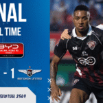 ผลบอลสดไทยลีก 1 อุทัยธานี 1-1 ทรู แบงค็อกฯ เจ๊าเดือด บ้านผลบอลบอกเลย เกมนี้มีทั้งโทษพลาด เสาแตก และดราม่าท้ายเกม