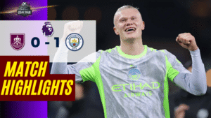 ไฮไลท์บอลวันนี้ พรีเมียร์ลีก อังกฤษ เบิร์นลีย์ พบ แมนซิตี้ 22/4/69