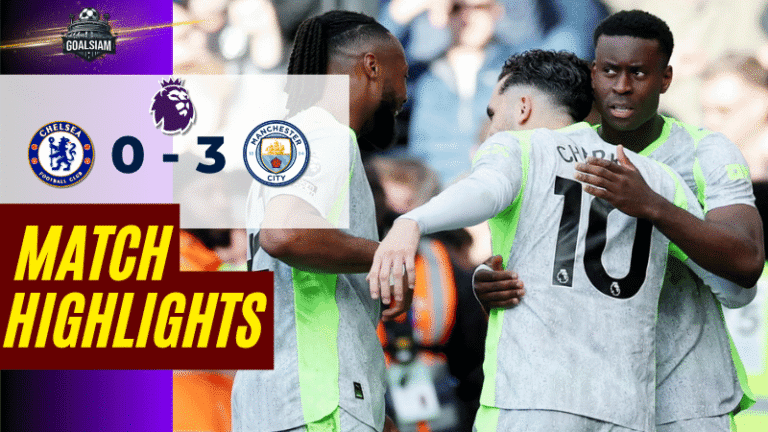 ไฮไลท์บอลวันนี้ พรีเมียร์ลีก อังกฤษ ถ่ายทอดสด เชลซี พบ แมนซิตี้ 12/4/69