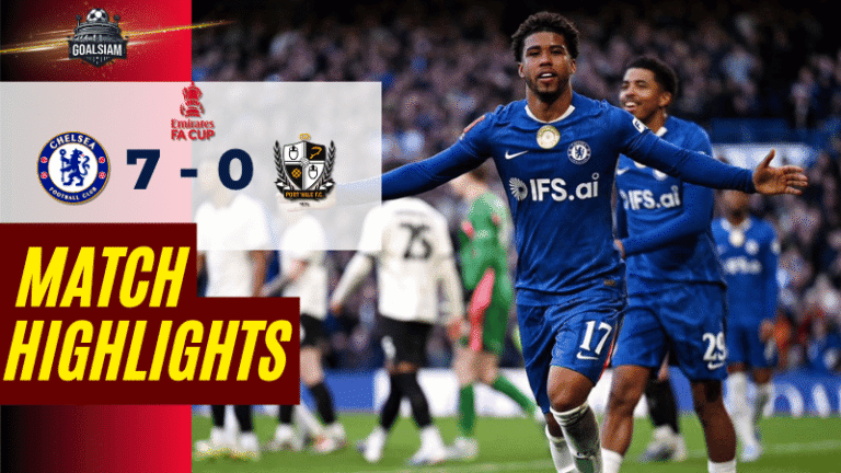 ไฮไลท์บอลวันนี้ เอฟเอ คัพ อังกฤษ เชลซี พบ พอร์ท เวล 4/4/69