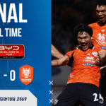 ผลบอลสดไทยลีก 1 เชียงรายเฉือนราชบุรี 1-0 บ้านผลบอลเกมนี้สอนให้รู้ว่า ครองบอลเยอะไม่ได้แปลว่าได้เฮ