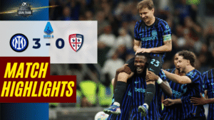 ไฮไลท์บอลวันนี้ กัลโช่ เซเรีย อา อินเตอร์ มิลาน พบ กายารี่ 17/4/69