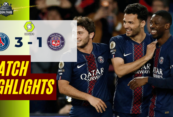 ไฮไลท์บอลวันนี้ ลีกเอิง ฝรั่งเศส เปแอสเช พบ ตูลูส 3/4/69