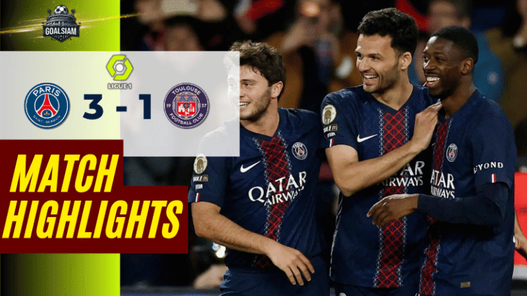 ไฮไลท์บอลวันนี้ ลีกเอิง ฝรั่งเศส เปแอสเช พบ ตูลูส 3/4/69