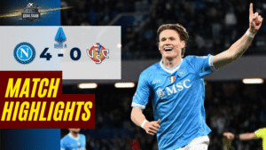 ไฮไลท์บอลวันนี้ กัลโช่ เซเรีย อา นาโปลี พบ เครโมเนเซ่ 24/4/69