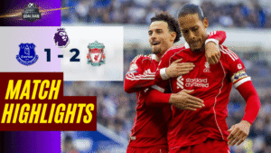 ไฮไลท์บอลวันนี้ พรีเมียร์ลีก อังกฤษ เอฟเวอร์ตัน พบ ลิเวอร์พูล 19/4/69