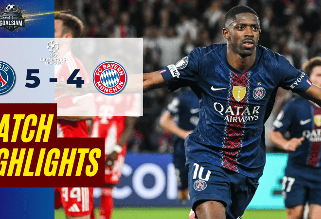 ไฮไลท์บอลวันนี้ ยูฟ่า แชมเปี้ยนส์ ลีก เปแอสเช พบ บาเยิร์น มิวนิค 28/4/69