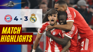 ไฮไลท์บอลวันนี้ ยูฟ่า แชมเปี้ยนส์ ลีก บาเยิร์น มิวนิค พบ เรอัล มาดริด 15/4/69