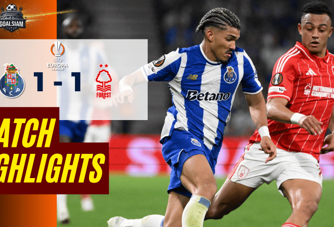 ไฮไลท์บอลวันนี้ ยูโรปา ลีก ปอร์โต้ พบ น็อตติ้งแฮม ฟอเรสต์ 9/4/69