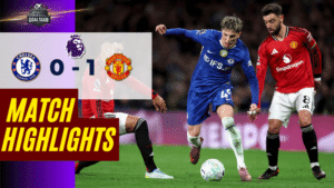 ไฮไลท์บอลวันนี้ พรีเมียร์ลีก อังกฤษ เชลซี พบ แมนยูไนเต็ด 18/4/69