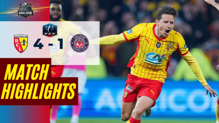 ไฮไลท์บอลวันนี้ เฟร้นช์ คัพ ล็องส์ พบ ตูลูส 21/4/69