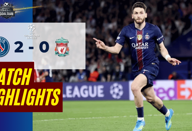 ไฮไลท์บอลวันนี้ ยูฟ่า แชมเปี้ยนส์ ลีก เปแอสเช พบ ลิเวอร์พูล 8/4/69