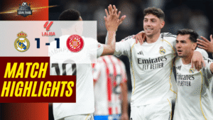 ไฮไลท์บอลวันนี้ ลาลีกา สเปน เรอัล มาดริด พบ จีโรน่า 10/4/69