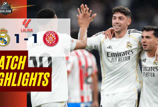 ไฮไลท์บอลวันนี้ ลาลีกา สเปน เรอัล มาดริด พบ จีโรน่า 10/4/69