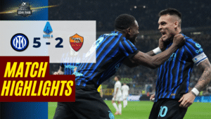 ไฮไลท์บอลวันนี้ กัลโช่ เซเรีย อา อินเตอร์ มิลาน พบ โรม่า 5/4/69