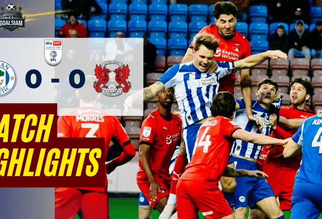 ไฮไลท์บอลวันนี้ ลีก วัน อังกฤษ ถ่ายทอดสด วีแกน พบ เลย์ตัน โอเรียนท์ 2/4/69