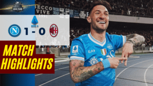 ไฮไลท์บอลวันนี้ กัลโช่ เซเรีย อา นาโปลี พบ เอซี มิลาน 6/4/69