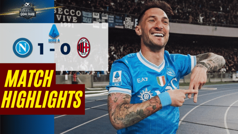 ไฮไลท์บอลวันนี้ กัลโช่ เซเรีย อา นาโปลี พบ เอซี มิลาน 6/4/69