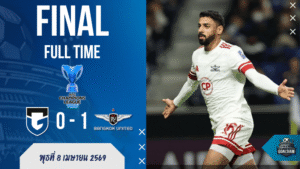 ผลบอลสด เอเอฟซี แชมเปี้ยนส์ ลีก ทู ถ่ายทอดสด กัมบะ โอซาก้า พบ ทรู แบงค็อก ยูไนเต็ด