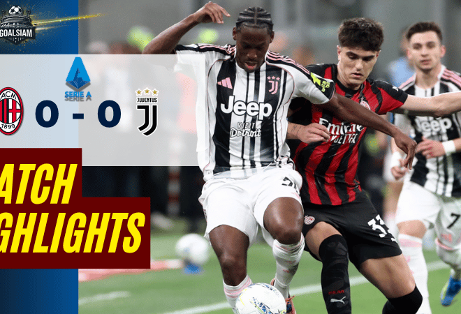 ไฮไลท์บอลวันนี้ กัลโช่ เซเรีย อา เอซี มิลาน พบ ยูเวนตุส 26/4/69