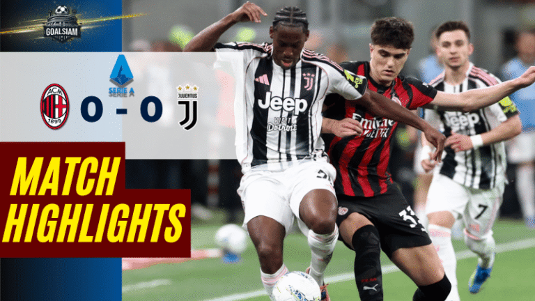 ไฮไลท์บอลวันนี้ กัลโช่ เซเรีย อา เอซี มิลาน พบ ยูเวนตุส 26/4/69