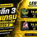 เดือดถึงรอบรอง! BYD Dolphin League 3 เปิดโปรแกรมชี้ชะตา 2 คู่ใหญ่ ลุ้นตั๋วทะลุรอบชิง