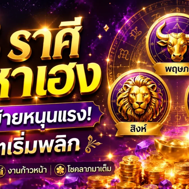 ดาวย้ายหนุนดวงวันนี้แรงมาก 3 ราศีมหาเฮง ชีวิตเริ่มพลิก การเงิน งาน โชคลาภมาเต็ม