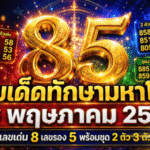 เลขเด็ดทักษามหาโชค 16 พฤษภาคม 2569 GOALSIAM จับตาเลขเด่น 8 เลขรอง 5 พร้อมชุด 2 ตัว 3 ตัวน่าตาม