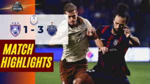 ไฮไลท์บอลวันนี้ shopee cup ระหว่าง ยะโฮร์ ดารุล ทักซิม พบ บุรีรัมย์ ยูไนเต็ด วันนี้ 6/5/69