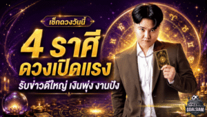 4 ราศีดวงเปิดแรง รับข่าวดีใหญ่ เงินพุ่ง งานปัง ความสำเร็จวิ่งเข้าหาแบบตั้งตัวแทบไม่ทัน