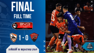 ผลบอลสดไทยลีกเดือด! เชียงราย ยูไนเต็ด เฉือนอุทัยธานี 1-0 ดูดูซัดคมกริบ พาเจ้าถิ่นปิดจ๊อบแบบบ้านผลบอลต้องจด
