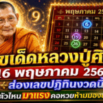 เลขเด็ดหลวงปู่ศิลา 16 พฤษภาคม 2569 GOALSIAM พาส่องเลขปฏิทินงวดนี้ ตัวไหนมาแรงคอหวยห้ามมองข้าม