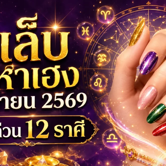 เปิดสีเล็บมหาเฮงมิถุนายน 2569 เช็กด่วน 12 ราศี สีไหนทาแล้วดวงพุ่ง รับทรัพย์ เสริมรัก เรียกโชคแบบจัดเต็ม