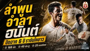 โฟแบร์ปิดตำนาน 6 ปี ลำพูนอำลาอนันต์ เจ้าของสถิติสูงสุดราชันโคขาว