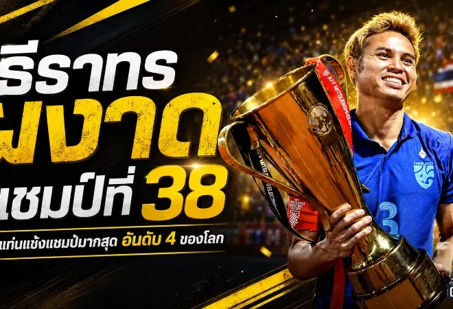 ธีราทรทะยานท็อปโลก ซ้ายปีศาจกวาด 38 แชมป์ ขึ้นอันดับ 4 แข้งโทรฟี่มากสุด