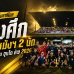 ช้างศึกลั่นกลองรบ เปิดโปรแกรมทีมชาติไทยลุยอาเซียน ฮุนได คัพ 2026 ราชมังฯ พร้อมเดือด 2 นัด