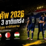 คิงส์ คัพ 2026 เดือดแน่ ไทยชนของแข็ง โอมาน บาห์เรน ทาจิกิสถาน ตอบรับร่วมบู๊