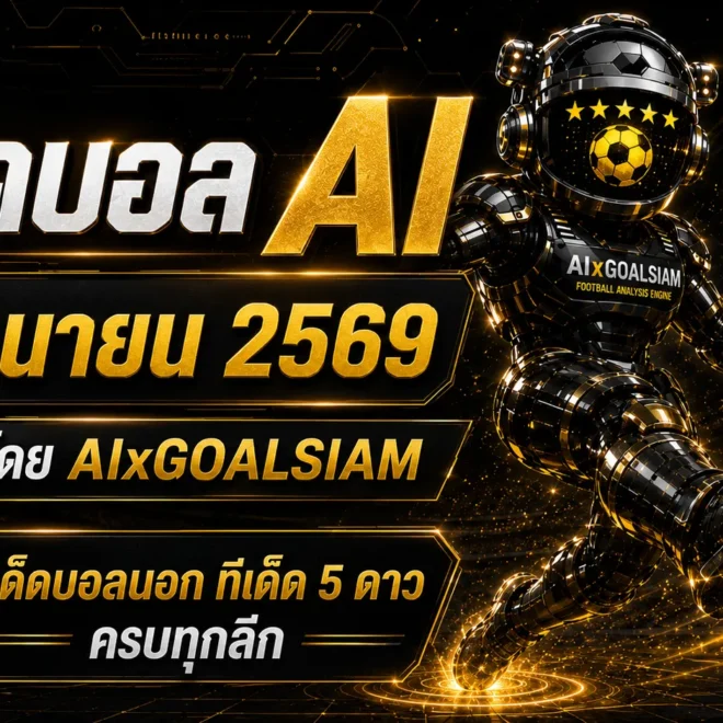 ทีเด็ดบอล AI 2026 วันที่ 4 มิถุนายน 2569 – AIxGOALSIAM เปิดโพยวิเคราะห์ครบชุด คู่ไหนน่าตาม คู่ไหนต้องอ่านก่อนตัดสินใจ