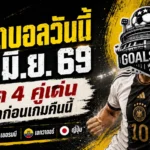 ทีเด็ดบอลวันนี้ 20 มิถุนายน 2569 เปิด 4 คู่คัดเน้น คืนนี้ใครไม่เช็กก่อนถือว่าพลาด
