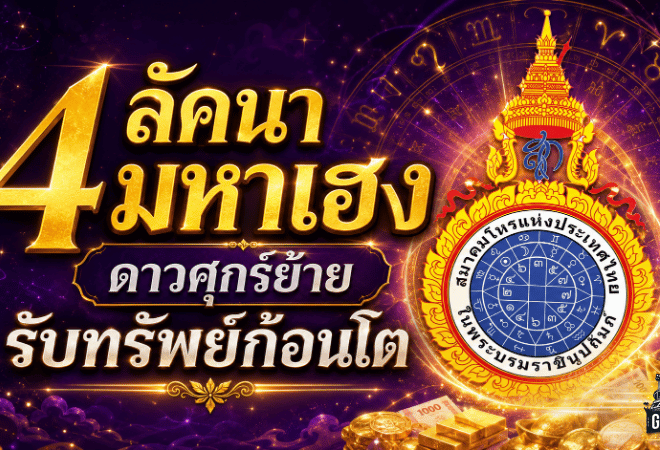 4 ลัคนาเฮงสุดดาวศุกร์ย้าย พลิกชีวิตรับทรัพย์ก้อนโต