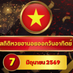สถิติหวยฮานอย 7 มิถุนายน 2569 อัปเดตสถิติหวยฮานอยครบทั้งฮานอยเฉพาะกิจ – ฮานอยพิเศษ – ฮานอยปกติ – ฮานอย VIP