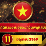 สถิติหวยฮานอยวันนี้ 11 มิถุนายน 2569 เช็กเลขเด่นก่อนลุ้น ครบ 4 รอบกับ GOALSIAM